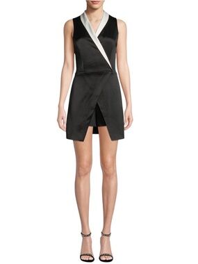 Alice + Olivia Mardell Tuxedo Romper